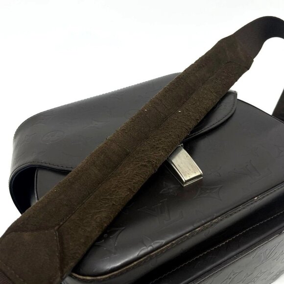 LOUIS VUITTON M46510 Monogram Glace Charlie Camera bag Shoulder Bag Leather - Picture 10 of 13